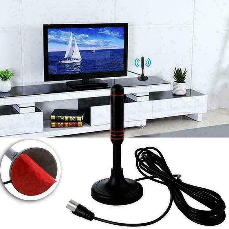 Digital TV Antenna With Amplifier Signal Booster Indoor Portable Antenna L8 T8T5