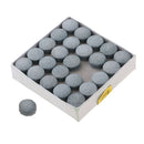 Pack of 50/Box Snooker Pool Leather Cue Stick Tip Head Replacement Billiard Room