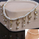 Stylish Beads Beaded stretch Crystal tassel Anklet Chain Elegant Foot Jewelry ME