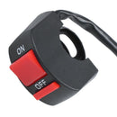 Handlebar Motorcycle Accident Hazard Double Flash Light Switch ON/OFF Butto S3P9