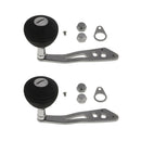 2pcs Power Single Fishing  Handle EVA Knob Drum Baitcasting Reel Handle 103.3mm