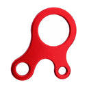 3 Holes Quick Knot Tent Rope Fastener Wind Cord Buckle Tensioner Red