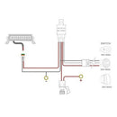 6D Single-Row Led Working Light Indicator For Off-Road Vehicles