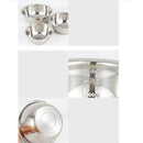 3Pcs Stainless Steel Mixing Bowls - Easy to Clean,Reusable Nesting Bowls Set for