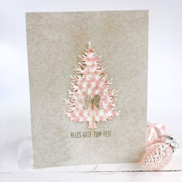 Xmas Tree Metal Cutting Dies for DIY Scrapbook Album Paper Card Making Decor- OZ
