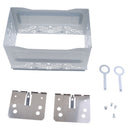 Automotive Stereo Audio Refitting Kit ISO 2 DIN Install Metal Cage Bracket