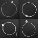 4pcs Ukulele Strings Carbon Transparent Strings for Acoustic Guitar Parts