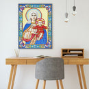 5D DIY Special Shaped Diamond Painting Religious Cross Stitch Mosaic Kit