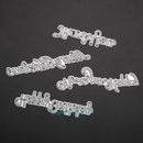 4pcs Metal Cutting Dies Stencil DIY Scrapbook Embossing Album Paper Cards Decor