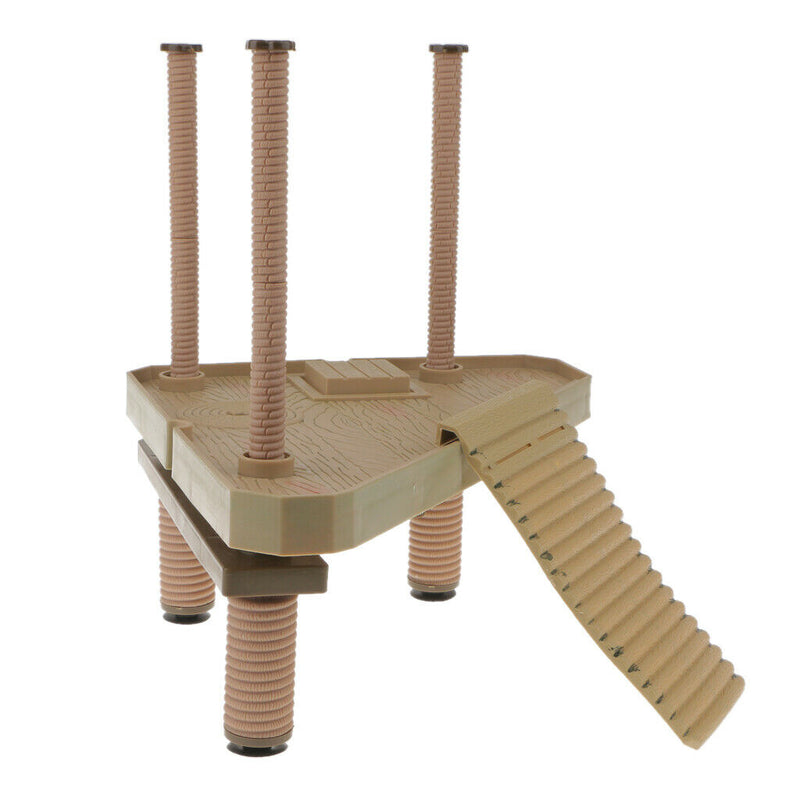 Reptile Vivarium Aquarium Decoration Turtle Floating Island Platform Pier M