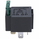 Fused On/Off Automotive Fused Relay 12V 30A 4-Pin Normally Open Car Bike,bl