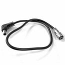 35cm/1.14ft Power Cable Cord for BMPCC 4K Camera DC Interface 90 Degree Plug