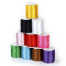 10x Nylon wire rolls Rope waxing of mixing colors for string of bead 2 mm 4