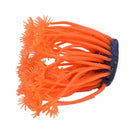 Artificial coral Orange Plastic Deco Aquarium 4cm