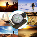Emergency Survival Gear Camping Hiking Jogging Outdoor Sport Compass Foldable