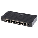 8Ports Smart 10/100Mbps SPoE Switch Power Supply Desktop Fast Switcher