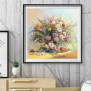 5D DIY Full Round Drill Diamond Painting Flower Bouquet Cross Stitch Decor A