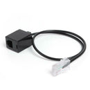 RJ45 8P8C Male to RJ11 6P4C Female Adapter Headset Audio Converter Cable