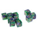 10pcs 6 Sided Dice D6 Polyhedral Dice for Dungeons and Dragons Table Games