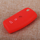 Red Silicone 3 Button Remote Key Fob Case Cover fit for Ford MK2 Mondeo Kuga Hf