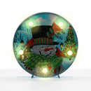 DIY Special Shape Diamond Painting Xmas Snowman Light Embroidery Home Decor