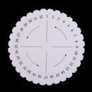 handmade knit disc round square bracelet braided knot rope tray eva tool diy!j