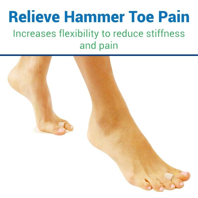 Toe Splint-Hammer Toe Straightener-Joint Realign Cushion Brace for Claw,Cur W3N2