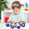 20pcs Cartoon Cute Elastic Hair Bands Kids Girls Rubber Bands (Navy Blue) A