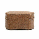 Round Rattan Bag Woven Straw Purse Circle Handmade Wicker Basket Bag