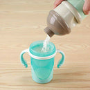 4 Layer Portable Baby Food Storage Box Essential Cartoon Milk Powder Contai
