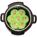 Silicone Egg Bites Mold with Clip-On Lid & Handles Other Pressure Cookers A