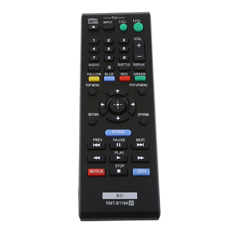 Universal DVD Remote RMT-B119A for  Blu Ray Player Remote Replacement
