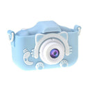 Cute 1080P HD Children Cartoon Digital Camera Educational Video Toys (Blue)