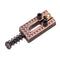 6 Pack Red Copper Roller Tremolo Bridge Saddles for Stratocaster Telecaster
