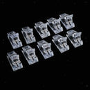 10x Quick Building Gel Nail Extension Clip Nail Tips Plastic Clips Tools NEW