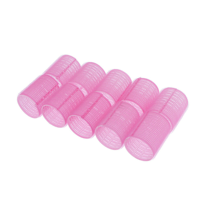 20 Pieces Plastic Salon DIY Women Self Grip Hair Rollers Waves Bangs Sticky