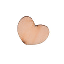 100pcs Wooden Love Heart Shape for Weddings Plaques Art Craft Embellishment ã€NME