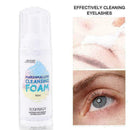 60ML False Eyelash Removal Remover Foam Cleaning Makeup Quick Hot Puff X0X6 N8G6