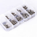200pcs Stainless Steel Hex Socket Set Screw Grub Screws Assortment Kit M3-M8 Box