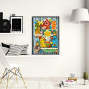 5D DIY Full Drill Diamond Painting Cross Stitch Embroidery Kit (A945 House)