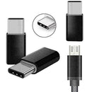 Micro USB to USB Type C Converter Data Cable Connector Adapter N2O4 Q2U8 R8B1