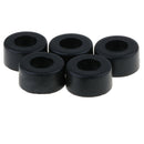 5 Pcs 38x19mm Round Rubber Feet Non-Slip Rubber Furniture Floor Pads Chair Leg