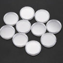 10 pcs Small round transparent plastic coin capsules box 30mm