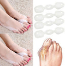 Transparent Silicone Gel Bunion Big Toe Separator Foot Protector Massager  JR