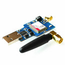 2X(Usb To Gsm Serial Gprs Sim800C Module Bluetooth Computer Control + Anten