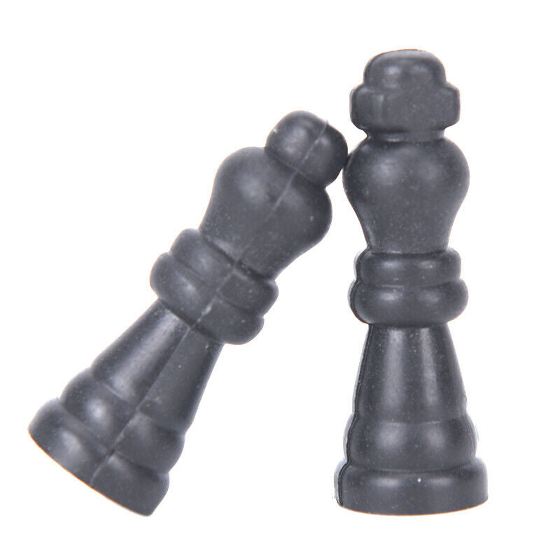Chess Pieces Plastic Complete Chessmen International Chess Game Entertainment MO