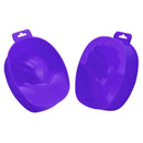 1pc Nail Art Hand Wash Remover Soak Bowl Nail Bath Manicure Tool(Purple)