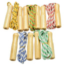 Wonderful Kids Skipping Rope Wooden Handle Jump Play Sport Exercise Workout MDAU