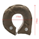 Glass Fiber T3 Turbochargers Heat Shield Blanket Turbocharger Cover Wrap With