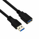 USB 3.0 Extension Cable 6ft Male to Female High Speed F. PC Tablet Data Transfer